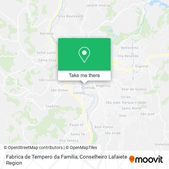 Fabrica de Tempero da Familia map