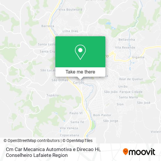 Cm Car Mecanica Automotiva e Direcao Hi map