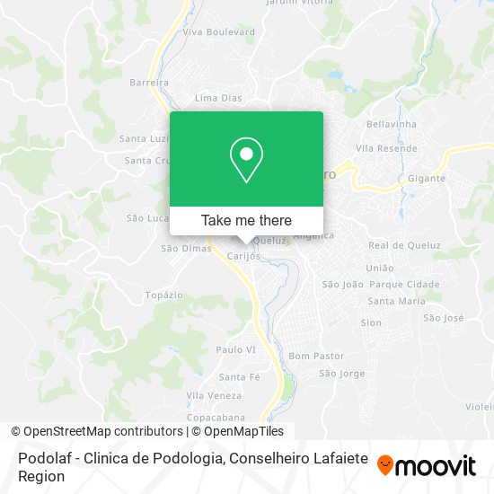 Podolaf - Clinica de Podologia map