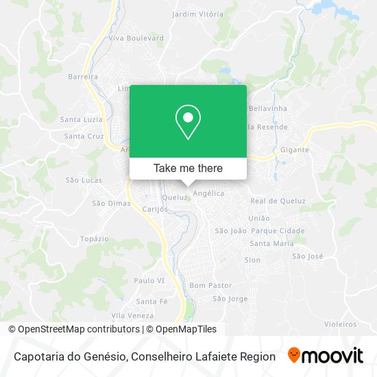 Capotaria do Genésio map