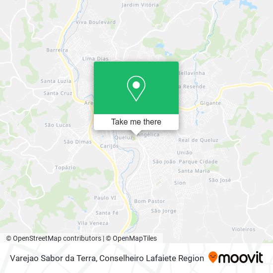 Varejao Sabor da Terra map
