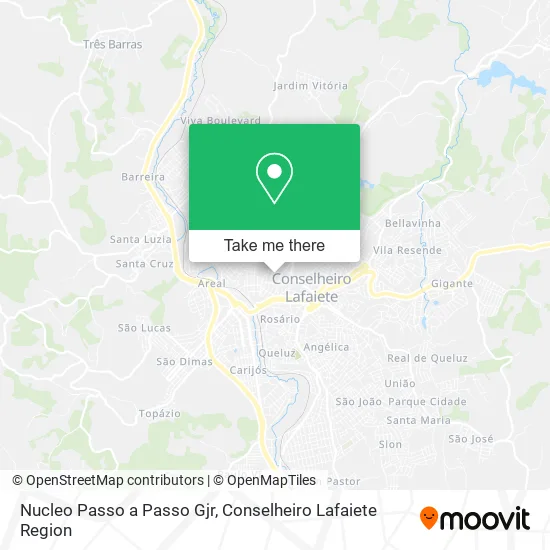 Nucleo Passo a Passo Gjr map