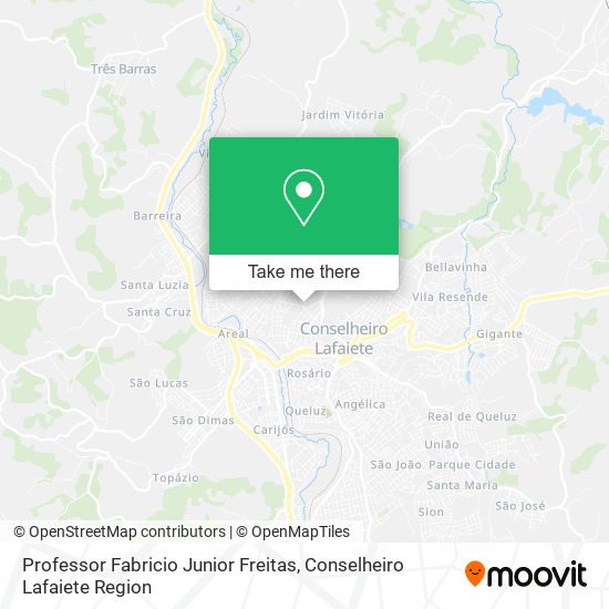 Professor Fabricio Junior Freitas map