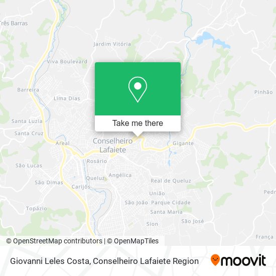 Giovanni Leles Costa map