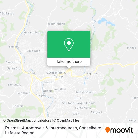 Prisma - Automoveis & Intermediacao map