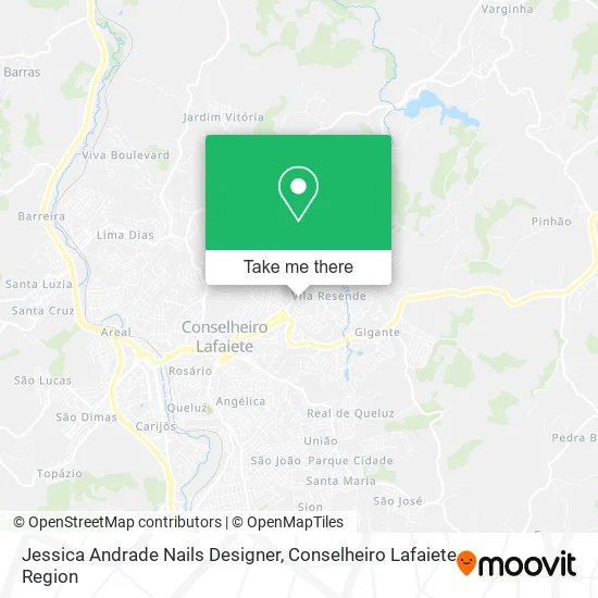 Jessica Andrade Nails Designer map