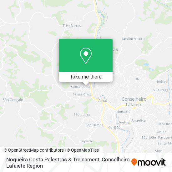 Nogueira Costa Palestras & Treinament map