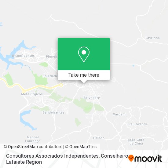 Consultores Associados Independentes map