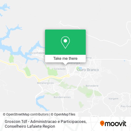 Groscon Tdf - Administracao e Participacoes map