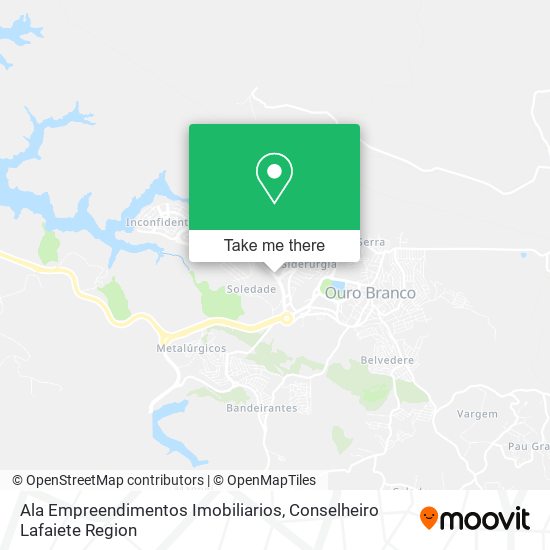 Mapa Ala Empreendimentos Imobiliarios