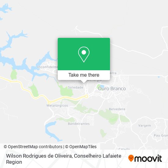 Mapa Wilson Rodrigues de Oliveira