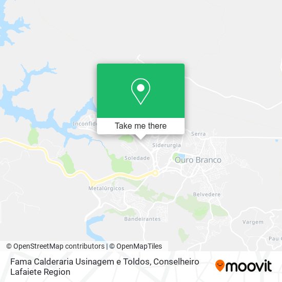 Fama Calderaria Usinagem e Toldos map