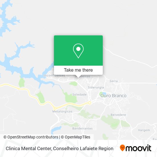 Clinica Mental Center map