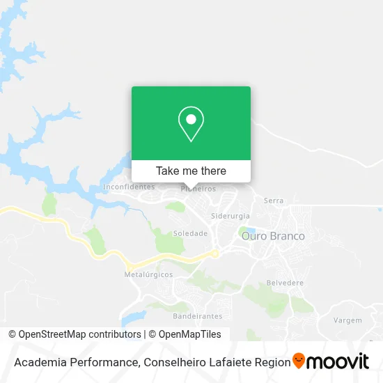 Academia Performance map