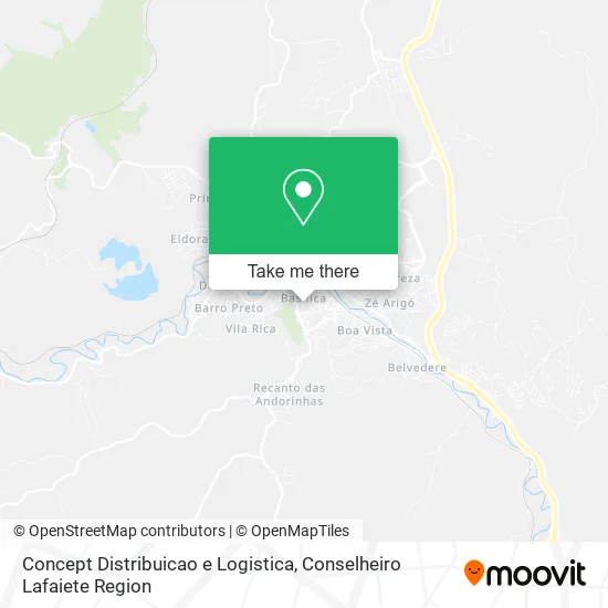 Concept Distribuicao e Logistica map