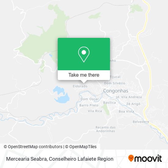 Mercearia Seabra map