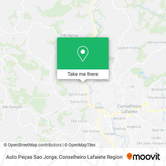 Auto Peças Sao Jorge map