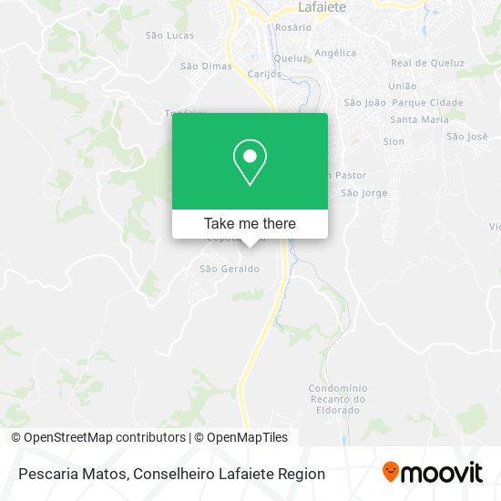 Pescaria Matos map