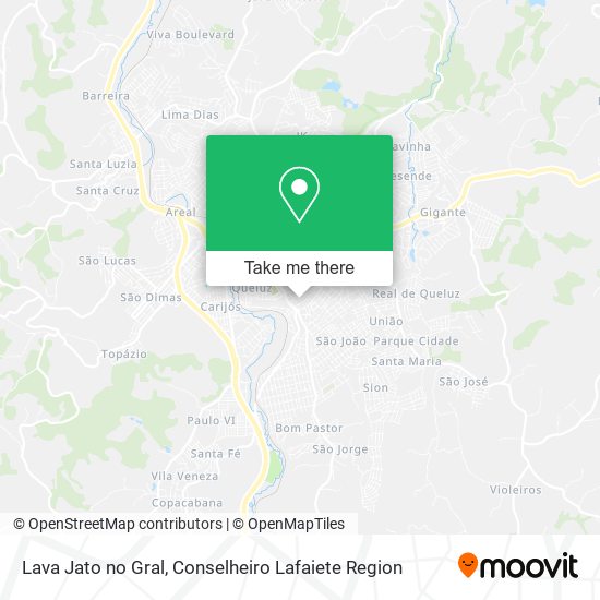 Mapa Lava Jato no Gral