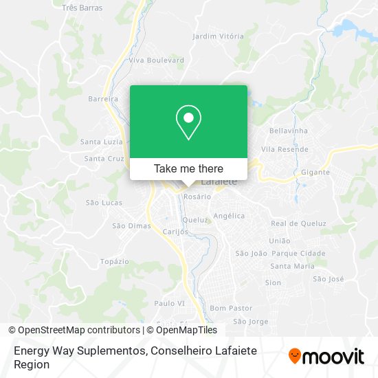 Energy Way Suplementos map