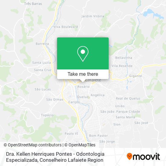 Dra. Kellen Henriques Pontes - Odontologia Especializada map