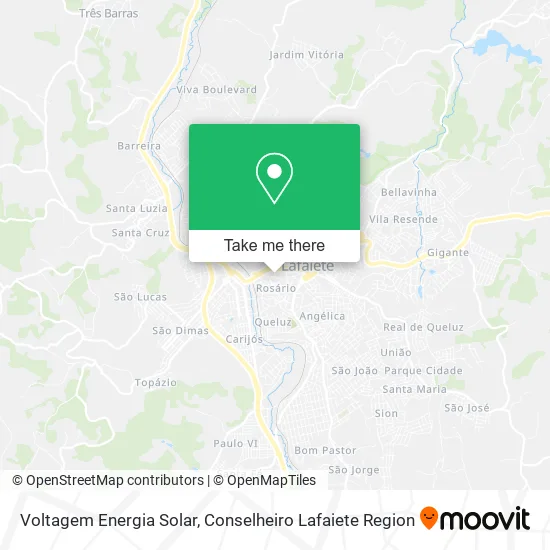 Voltagem Energia Solar map