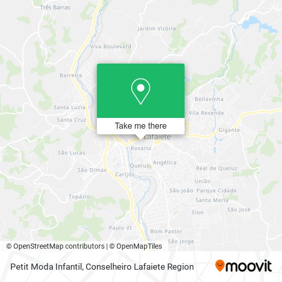 Petit Moda Infantil map