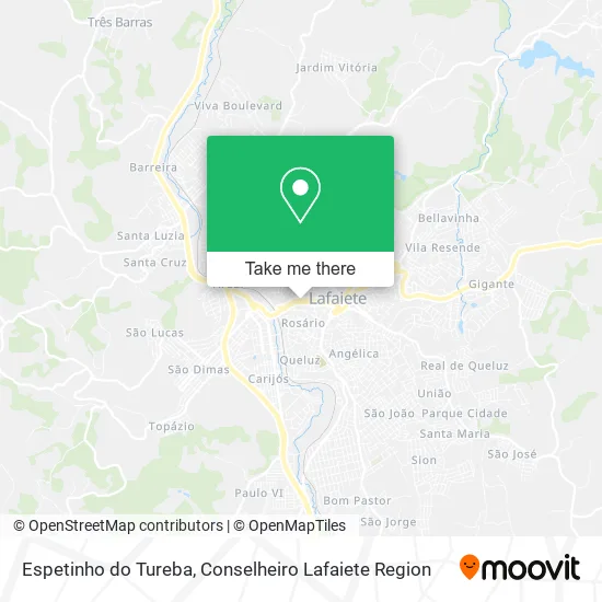 Espetinho do Tureba map