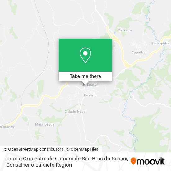 Coro e Orquestra de Câmara de São Brás do Suaçuí map