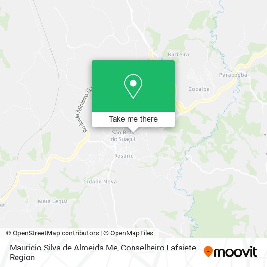 Mauricio Silva de Almeida Me map