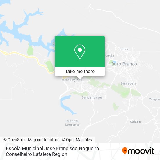 Escola Municipal José Francisco Nogueira map