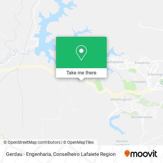 Gerdau - Engenharia map