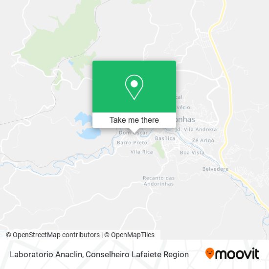 Laboratorio Anaclin map