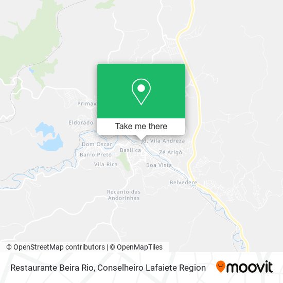 Restaurante Beira Rio map