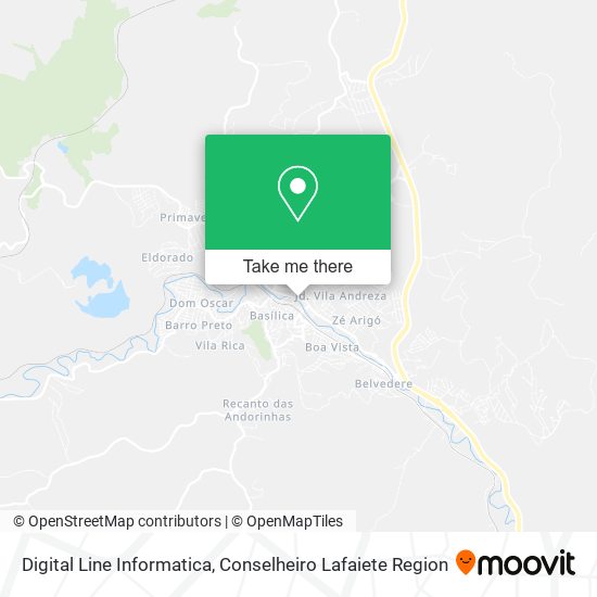 Digital Line Informatica map