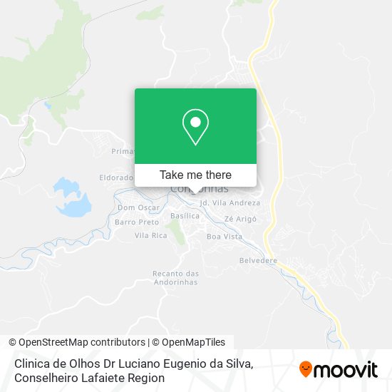 Clinica de Olhos Dr Luciano Eugenio da Silva map