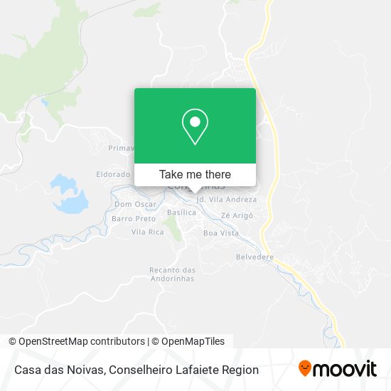 Casa das Noivas map