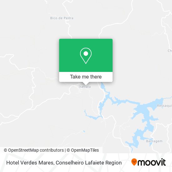 Hotel Verdes Mares map
