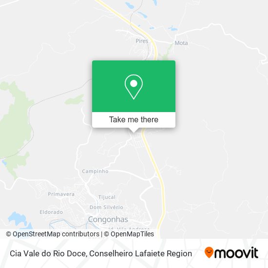 Cia Vale do Rio Doce map