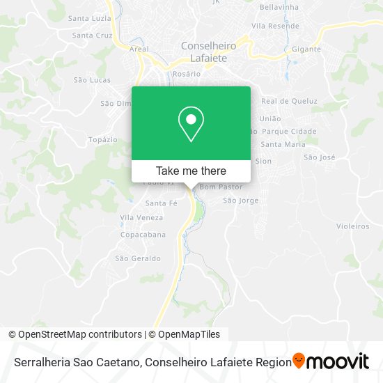 Serralheria Sao Caetano map