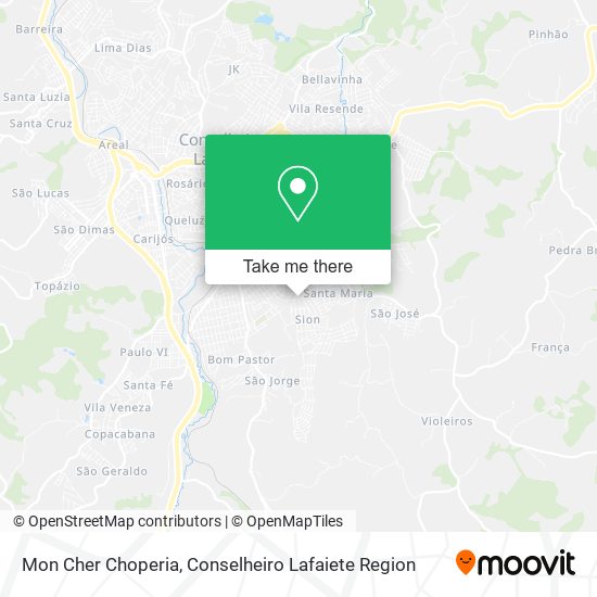 Mon Cher Choperia map
