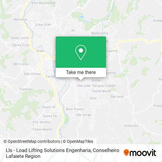 Lls - Load Lifting Solutions Engenharia map
