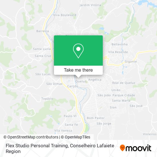 Flex Studio Personal Training map