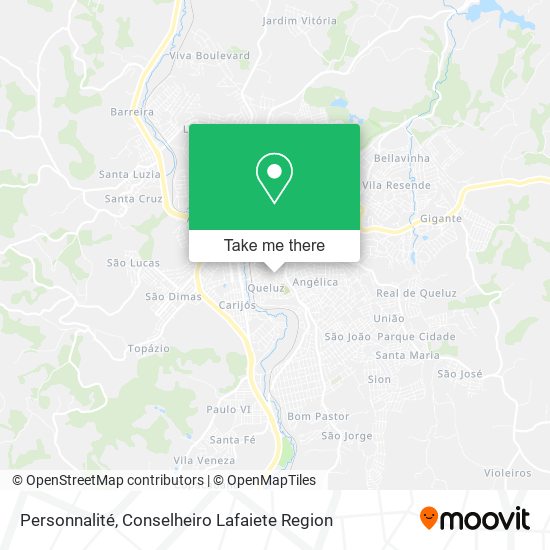 Personnalité map