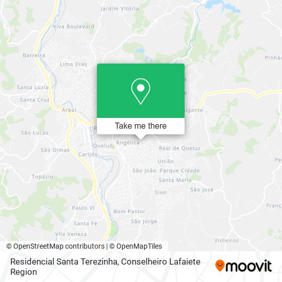 Residencial Santa Terezinha map