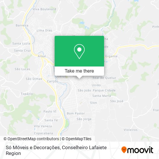 Só Móveis e Decorações map