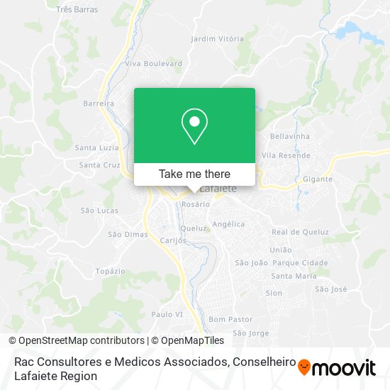 Rac Consultores e Medicos Associados map