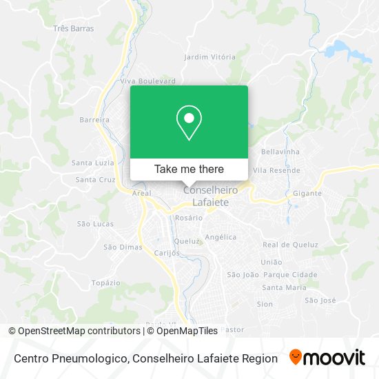 Centro Pneumologico map