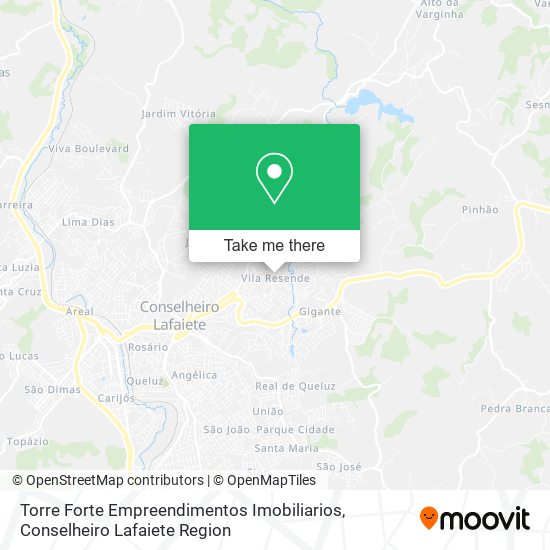 Torre Forte Empreendimentos Imobiliarios map