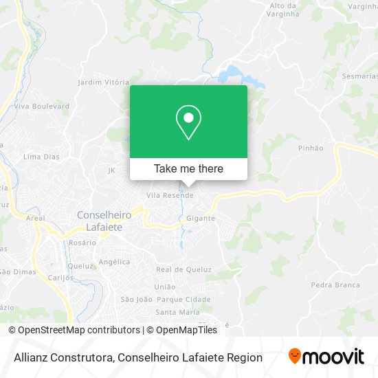 Allianz Construtora map